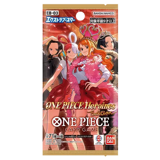 One Piece Card Game - EB03 Heroines Edition Booster Display - JP