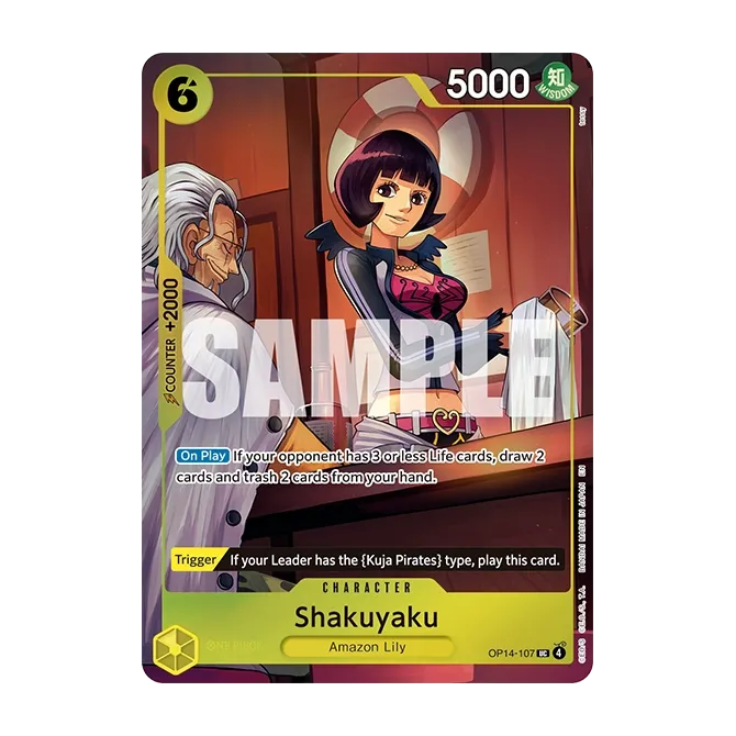 One Piece Card Game - Illustration Box Vol. 7 - Rayleigh / Shakuyaku [IB-07] - EN