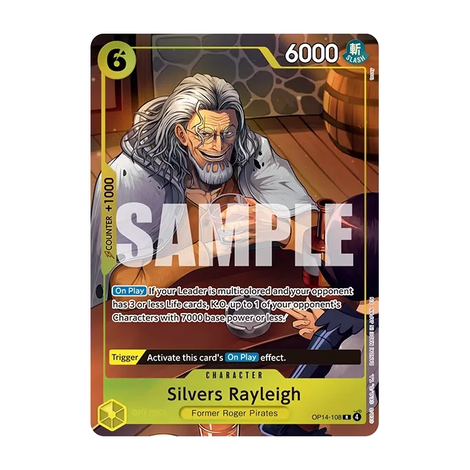 One Piece Card Game - Illustration Box Vol. 7 - Rayleigh / Shakuyaku [IB-07] - EN