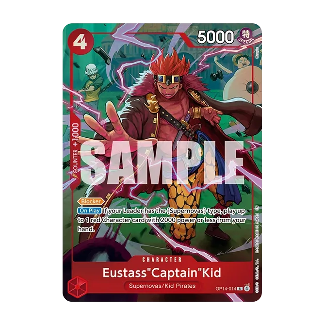 One Piece Card Game - Illustration Box Vol. 8 - Kid / Killer [IB-08] - EN