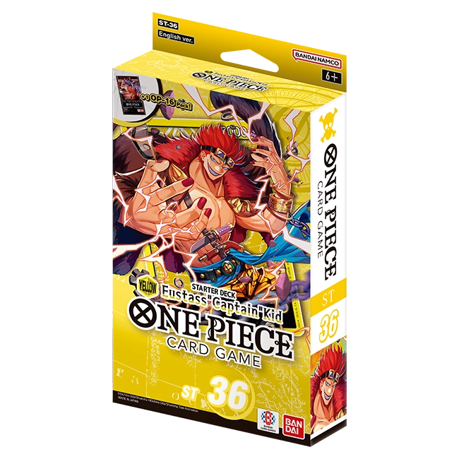 One Piece Card Game - ST-36 Eustass Captain Kid Starter Deck - EN
