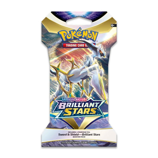 Pokémon Sword & Shield - Brilliant Stars Sleeved Booster Artwork Set (4er Set) - EN