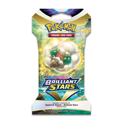Pokémon Sword & Shield - Brilliant Stars Sleeved Booster Artwork Set (4er Set) - EN