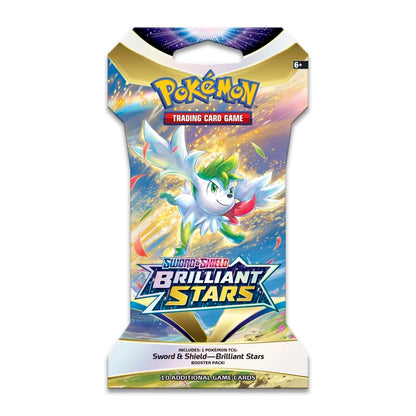 Pokémon Sword & Shield - Brilliant Stars Sleeved Booster Artwork Set (4er Set) - EN