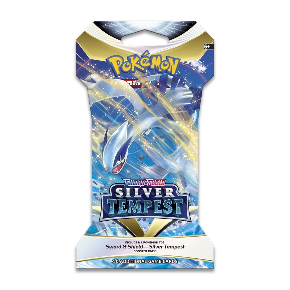 Pokémon Sword & Shield - Silver Tempest Sleeved Booster - EN (Artwork zufällig)