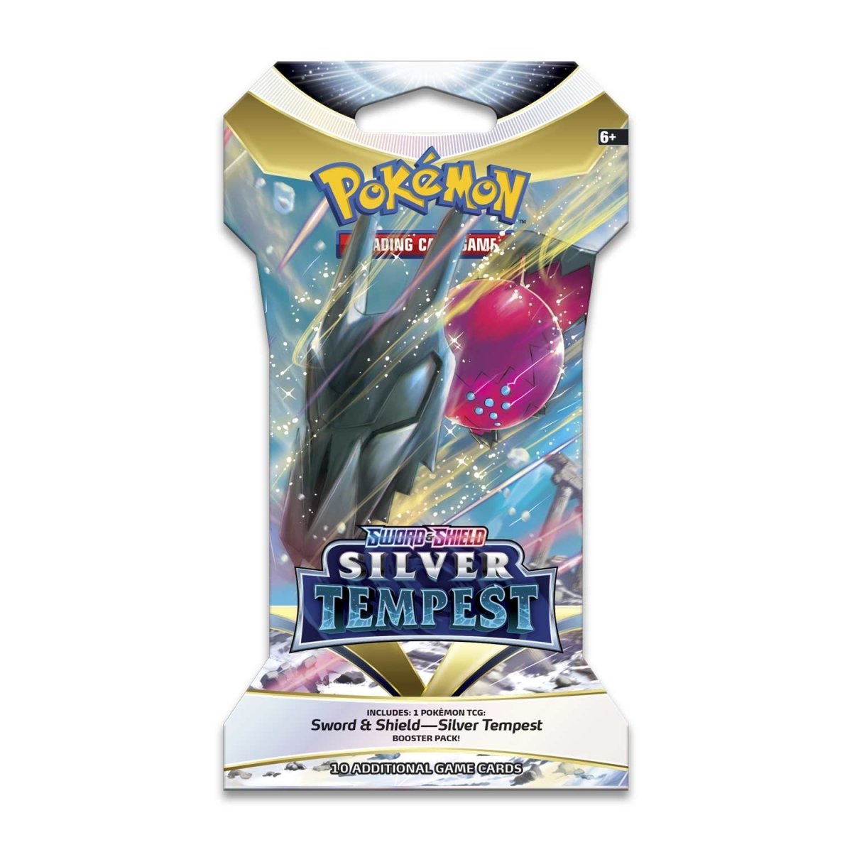 Pokémon Sword & Shield - Silver Tempest Sleeved Booster - EN (Artwork zufällig)