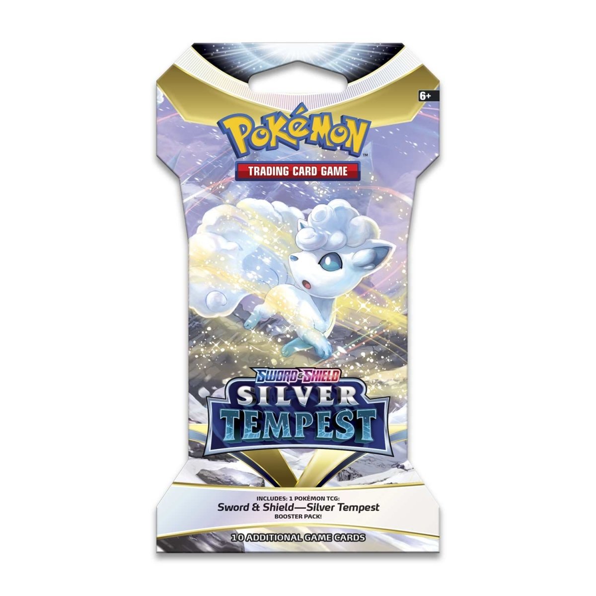 Pokémon Sword & Shield - Silver Tempest Sleeved Booster - EN (Artwork zufällig)
