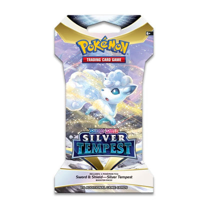 Pokémon Sword & Shield - Silver Tempest Sleeved Booster - EN (Artwork zufällig)