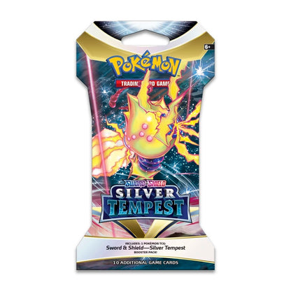 Pokémon Sword & Shield - Silver Tempest Sleeved Booster - EN (Artwork zufällig)