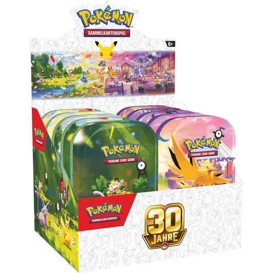 Pokémon - 30 Jahre Mini Tin - DE (Zufälliges Motiv)