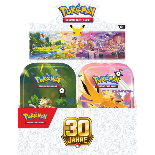 Pokémon - 30 Jahre Mini Tin - DE (Zufälliges Motiv)