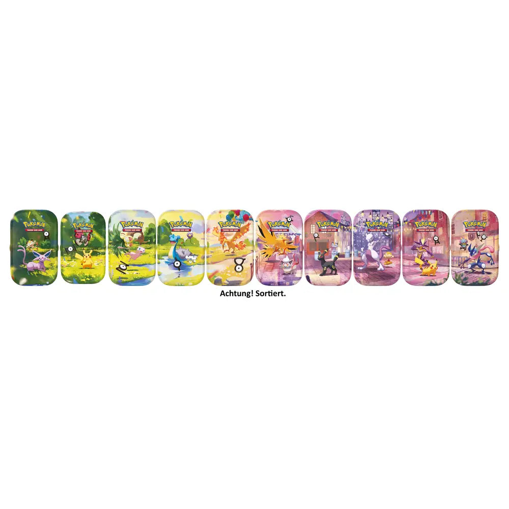 Pokémon - 30 Jahre Mini Tin - DE (Zufälliges Motiv)