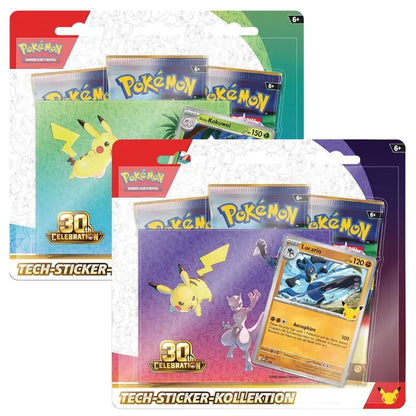 Pokémon - 30 Jahre Tech-Sticker-Kollektion - DE