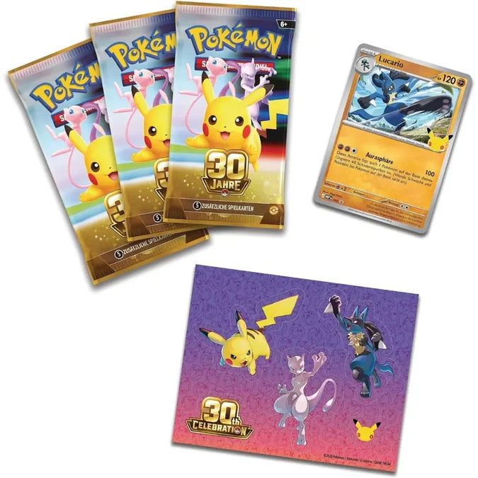 Pokémon - 30 Jahre Tech-Sticker-Kollektion - DE