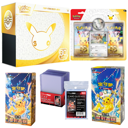 Pokémon - 30th Anniversary Pikachu Collector Bundle - DE/CN