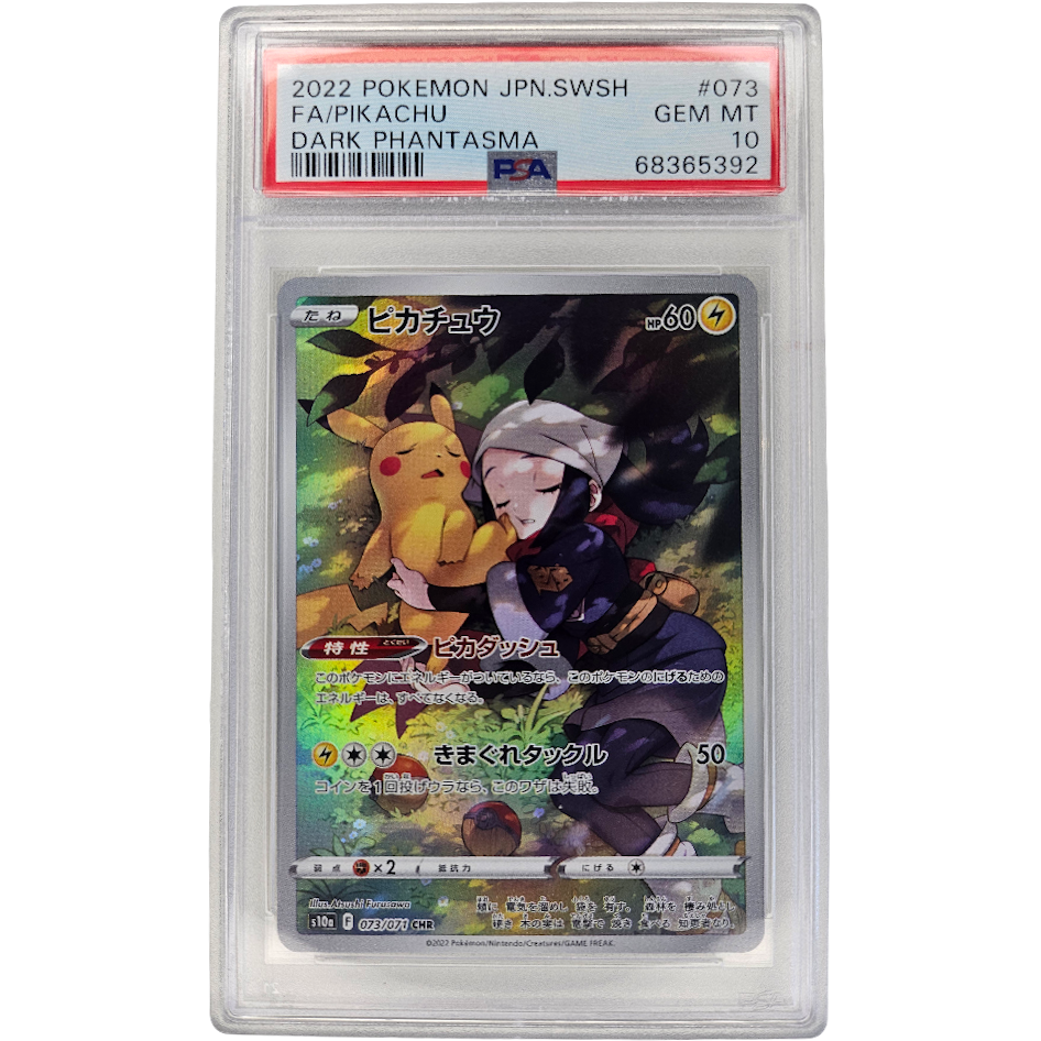 PSA 10 - Pikachu CHR 073/071 S10a Dark Phantasma Character Rare - JP