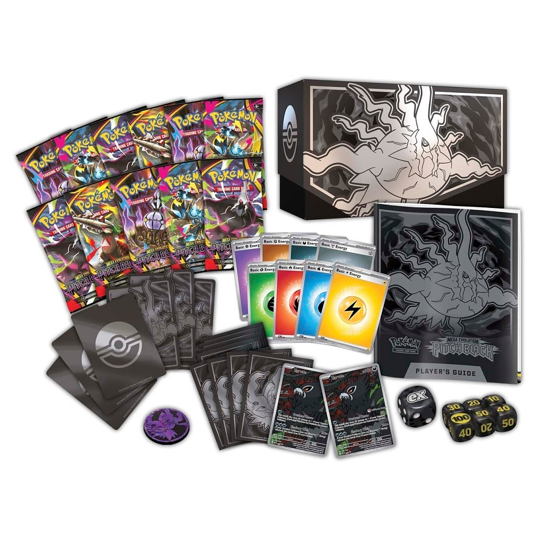 Pokémon - Mega Evolution Pitch Black Pokémon Center Elite Trainer Box - EN