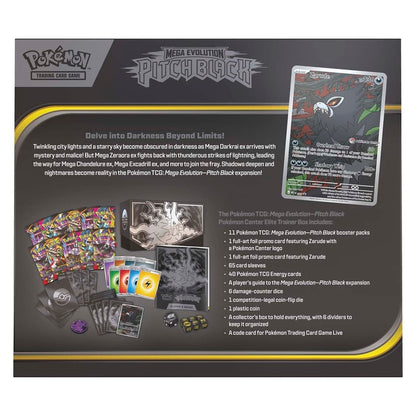 Pokémon - Mega Evolution Pitch Black Pokémon Center Elite Trainer Box - EN
