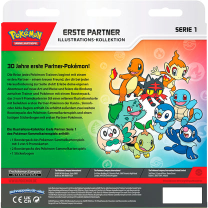 Pokémon - Erste Partner Illustrations-Kollektion Serie 1 - DE