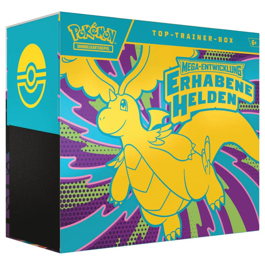 Pokémon Mega-Entwicklung - Erhabene Helden Top-Trainer-Box - DE (Limit 1/Person)