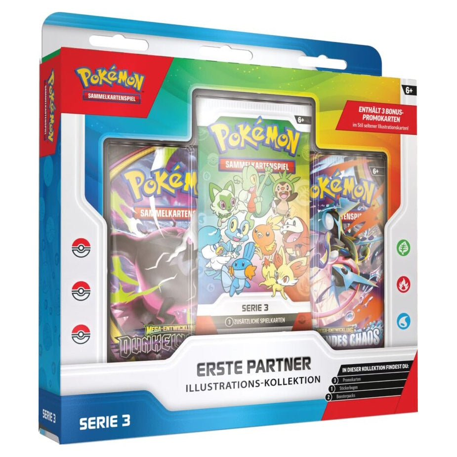 Pokémon - Erste Partner Illustrations-Kollektion Serie 3 - DE