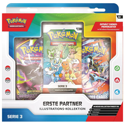 Pokémon - Erste Partner Illustrations-Kollektion Serie 3 - DE