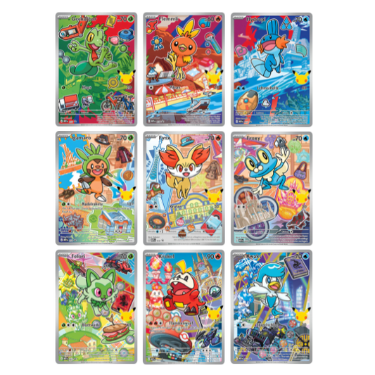 Pokémon - Erste Partner Illustrations-Kollektion Serie 3 - DE