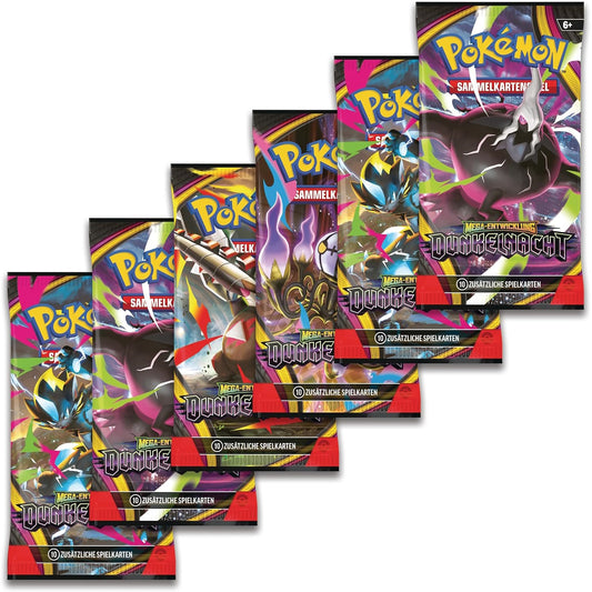 Pokémon Mega-Entwicklung - Dunkelnacht Booster Bundle - DE