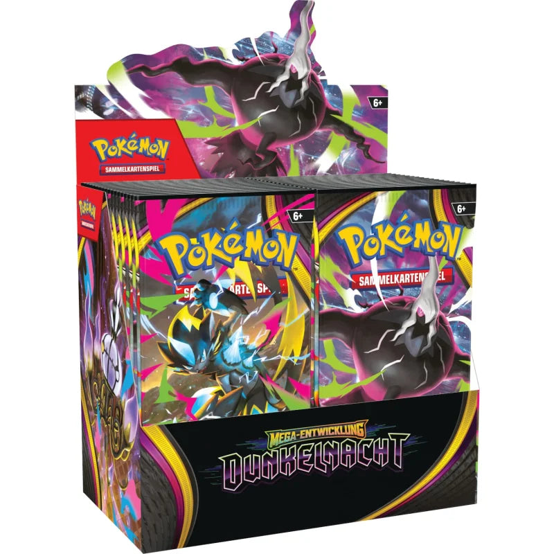 Pokémon Mega-Entwicklung - Dunkelnacht Booster Display - DE