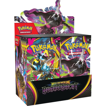 Pokémon Mega-Entwicklung - Dunkelnacht Booster Display - DE