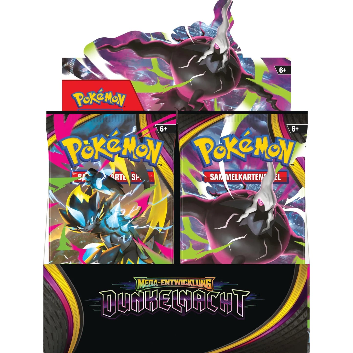 Pokémon Mega-Entwicklung - Dunkelnacht Booster Display - DE