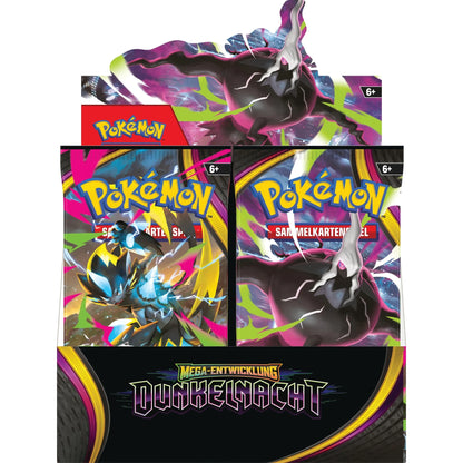 Pokémon Mega-Entwicklung - Dunkelnacht Booster Display - DE