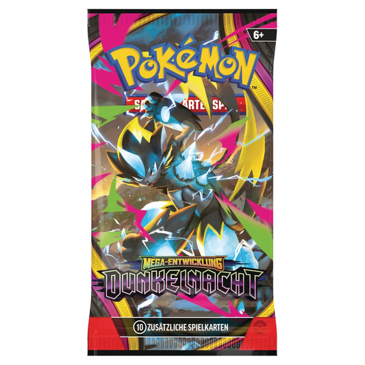Pokémon Mega-Entwicklung - Dunkelnacht Booster Pack - DE