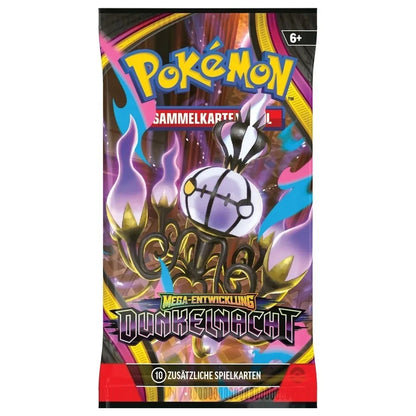 Pokémon Mega-Entwicklung - Dunkelnacht Booster Bundle - DE