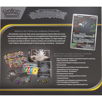Pokémon Mega-Entwicklung - Dunkelnacht Top-Trainer-Box - DE