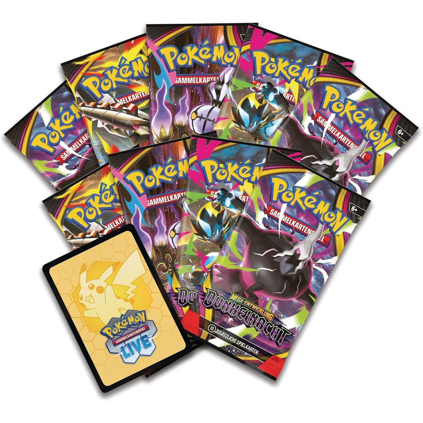 Pokémon Mega-Entwicklung - Dunkelnacht Top-Trainer-Box - DE