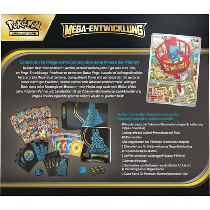 Pokémon - Mega Evolution Lucario Top Trainer Box - DE