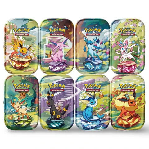 Pokémon - Prismatische Entwicklungen Mini Tin - DE (Zufälliges Motiv)