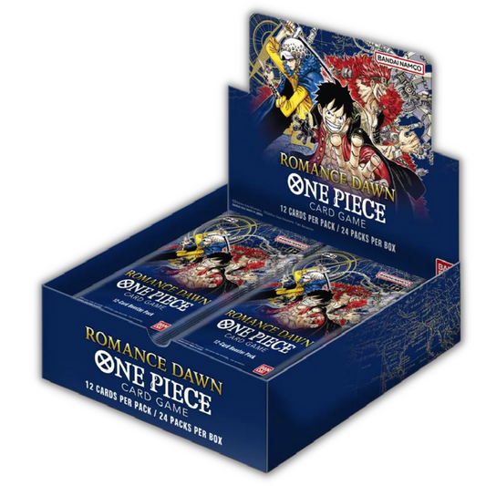 One Piece Card Game - OP-01 Romance Dawn Booster Display Reprint (White Bottom) - EN