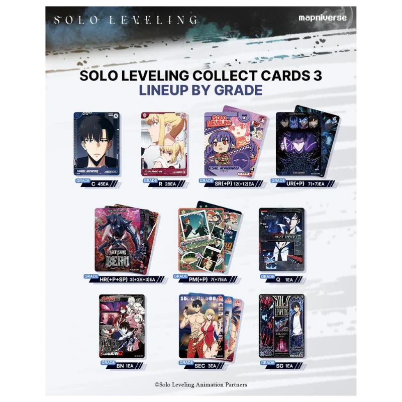 Solo Leveling - Collect Cards Series 3 Booster Display - KR