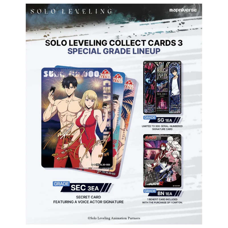 Solo Leveling - Collect Cards Series 3 Booster Display - KR