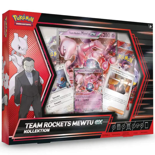 Pokémon - Team Rockets Mewtu ex Kollektion - DE