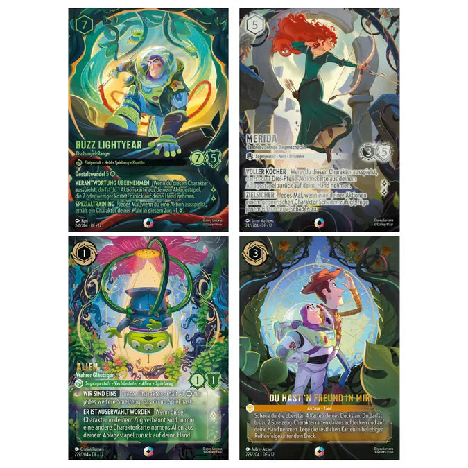 Disney Lorcana - Unbekannte Wildnis Booster Pack - DE