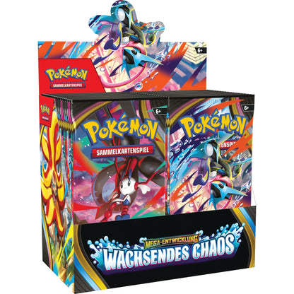 Pokémon - Wachsendes Chaos Booster Display - DE