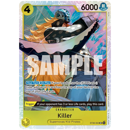 One Piece Card Game - ST-36 Eustass Captain Kid Starter Deck - EN