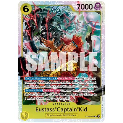One Piece Card Game - ST-36 Eustass Captain Kid Starter Deck - EN