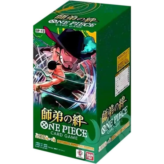 One Piece Card Game - OP12 Bonds of Master and Disciple Booster Display - JP