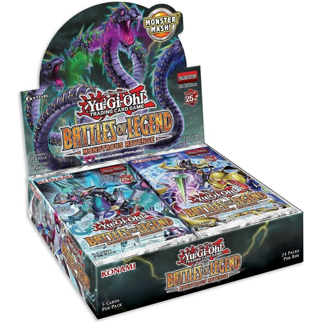 Yu-Gi-Oh! Battles of Legend: Monstrous Revenge Booster Display - EN