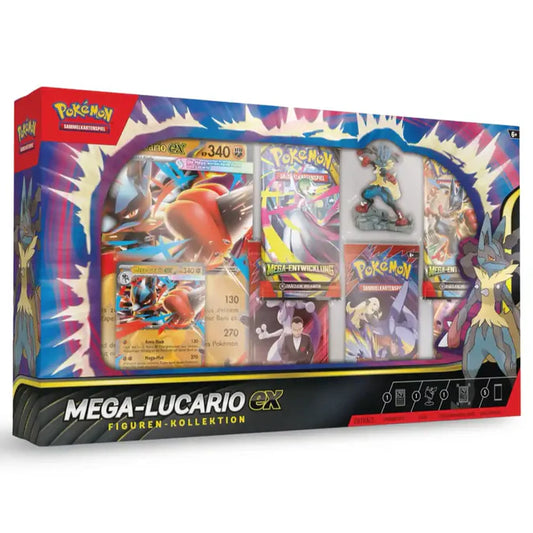 Pokémon - Mega-Lucario ex Figuren-Kollektion - DE