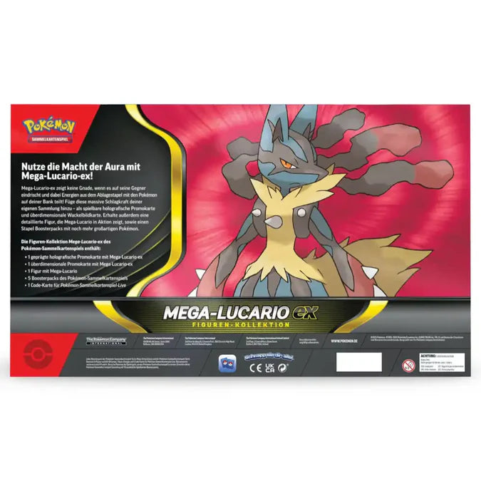 Pokémon - Mega-Lucario ex Figuren-Kollektion - DE